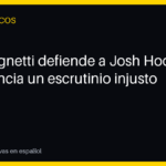 Curt Cignetti defiende a Josh Hoover y denuncia un escrutinio injusto