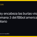Kentucky encabeza las burlas virales de la Semana 3 del fútbol americano universitario