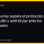 Kyler Murray supera el protocolo de conmoción y será titular ante los Buccaneers