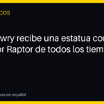 Kyle Lowry recibe una estatua como el ‘mejor Raptor de todos los tiempos’