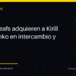 Maple Leafs adquieren a Kirill Marchenko en intercambio y lo aseguran por seis años