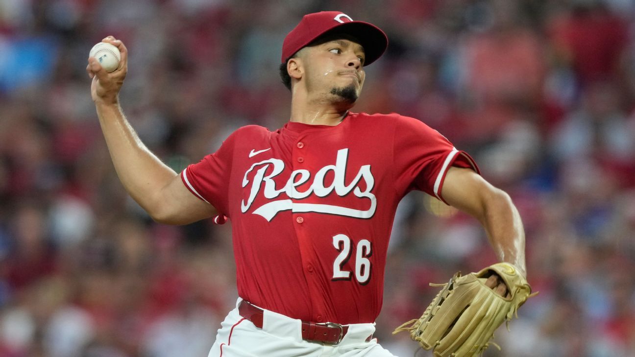 Los Reds colocan a Chase Burns en la lista de lesionados por una distensión inguinal