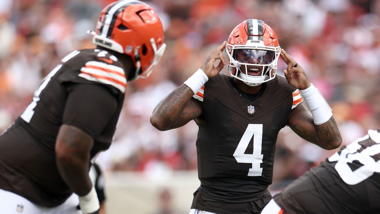 Deshaun Watson responde a las dudas con su mejor actuación en Cleveland