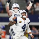 Dak Prescott supera a Tony Romo y se convierte en el líder de pases de touchdown de los Cowboys