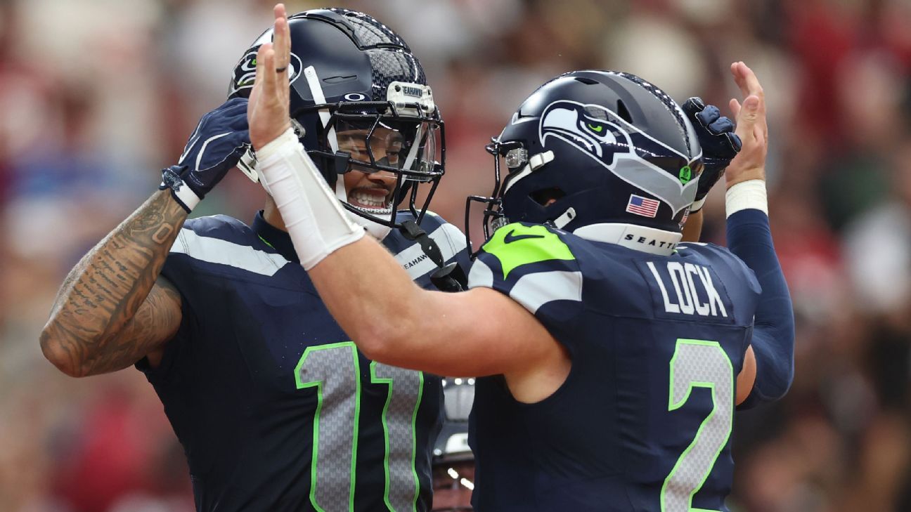 Drew Lock y Jaxon Smith-Njigba mantienen invictos a los Seahawks mientras Sam Darnold acelera su regreso
