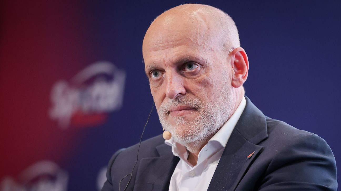 Tebas responde a las quejas del Real Madrid: 'Es una cortina de humo'