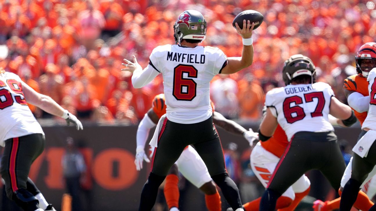 Análisis NFL: ¿Se arrepentirán los Bucs de Baker Mayfield y están los Chargers condenados?