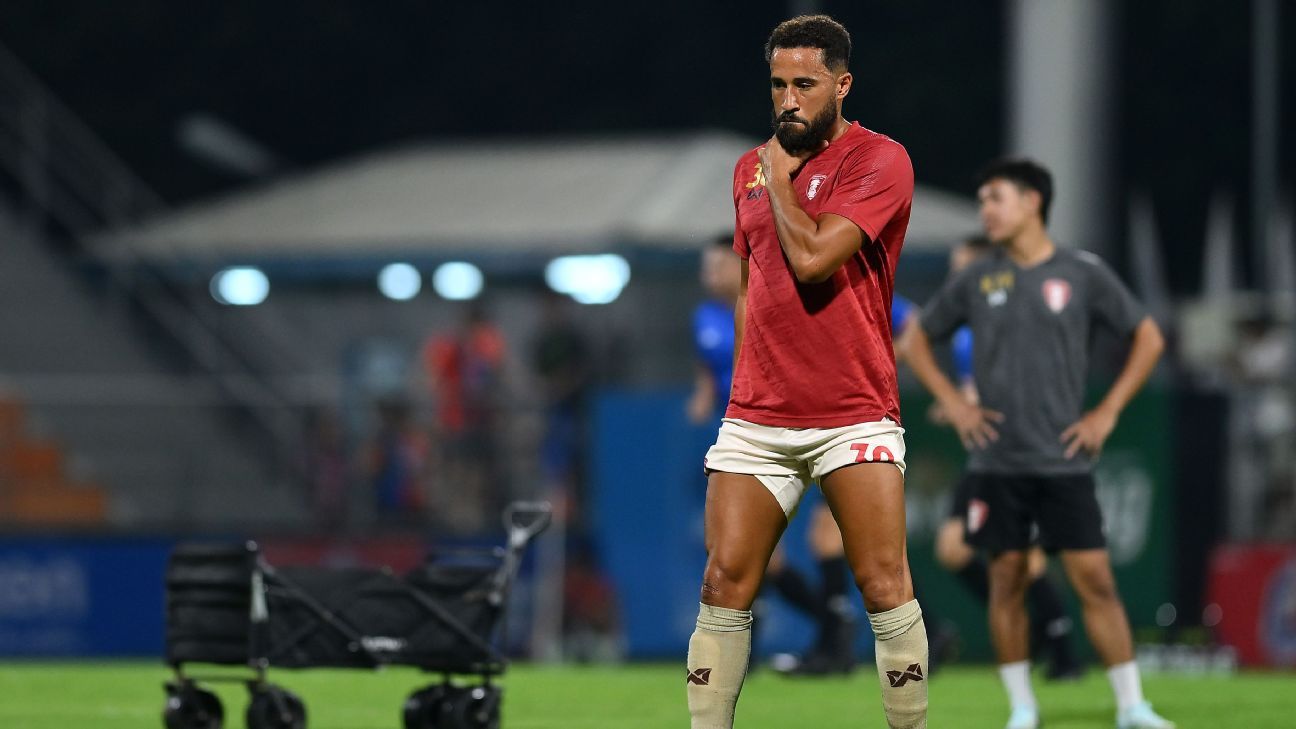 Andros Townsend relata su terror al ser atropellado por un rodillo en Tailandia