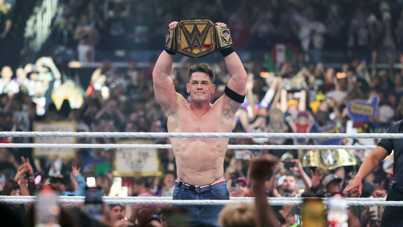 Carta de John Cena de su último WrestleMania rompe récord de ventas