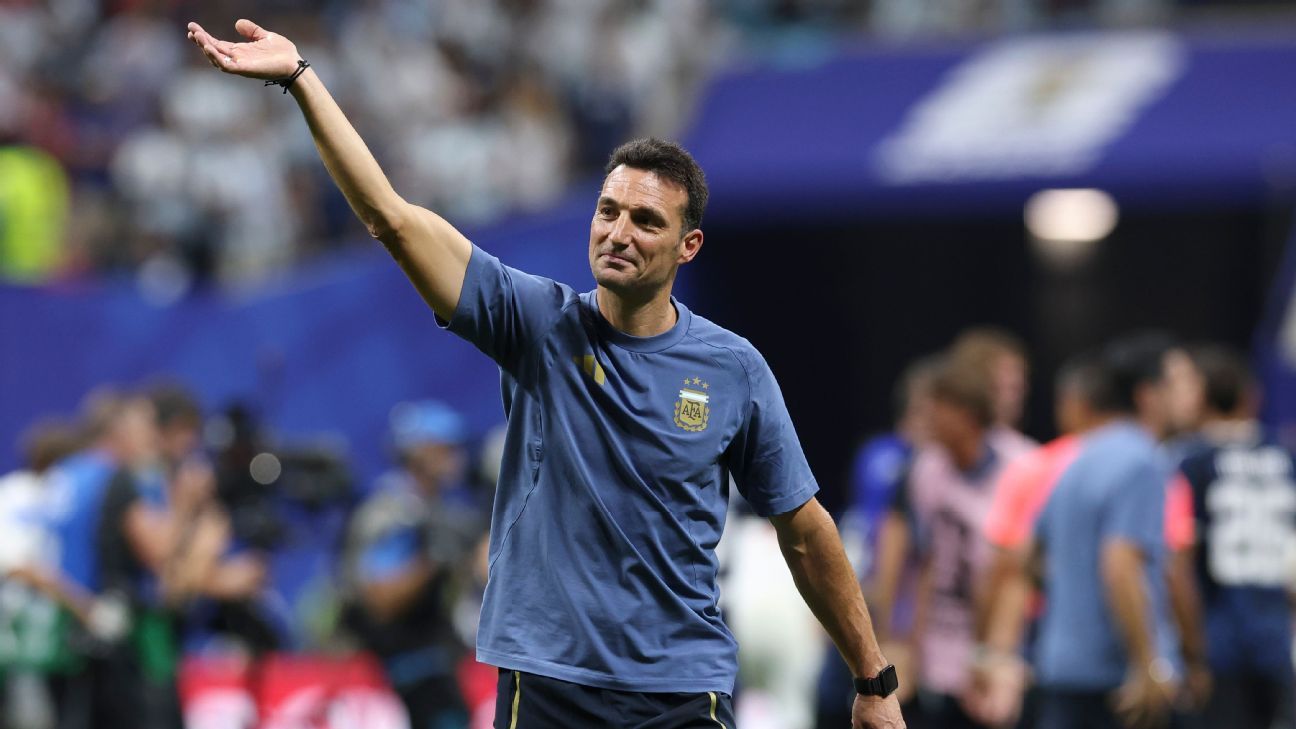 Los jugadores de Argentina respaldan a Scaloni en medio de la incertidumbre