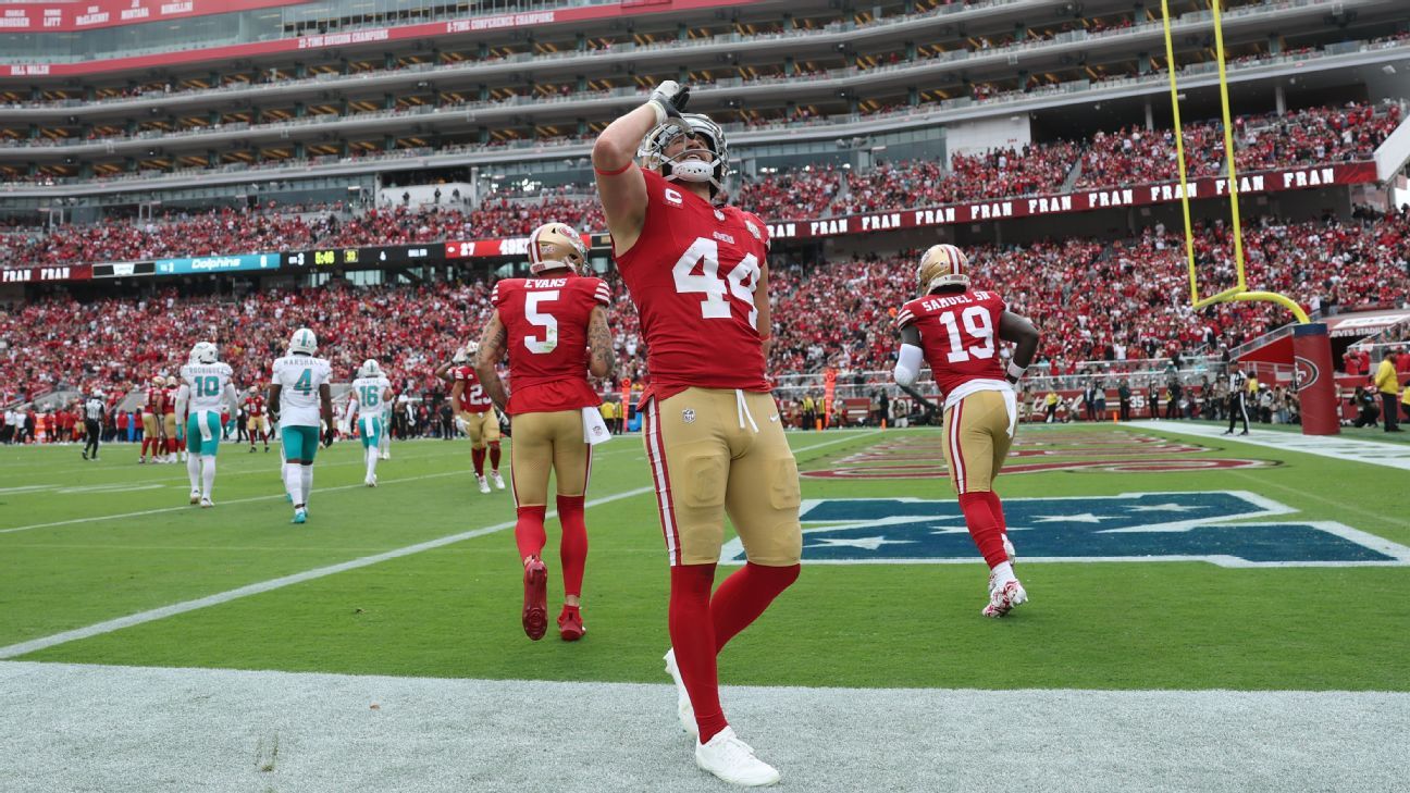 Kyle Juszczyk multado por la NFL tras una particular celebración