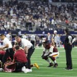 Jugadores de los Commanders desmienten supuesta indiferencia ante lesión de Jayden Daniels