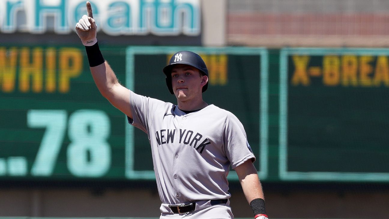 Ben Rice supera las expectativas de Aaron Boone al alcanzar 41 cuadrangulares