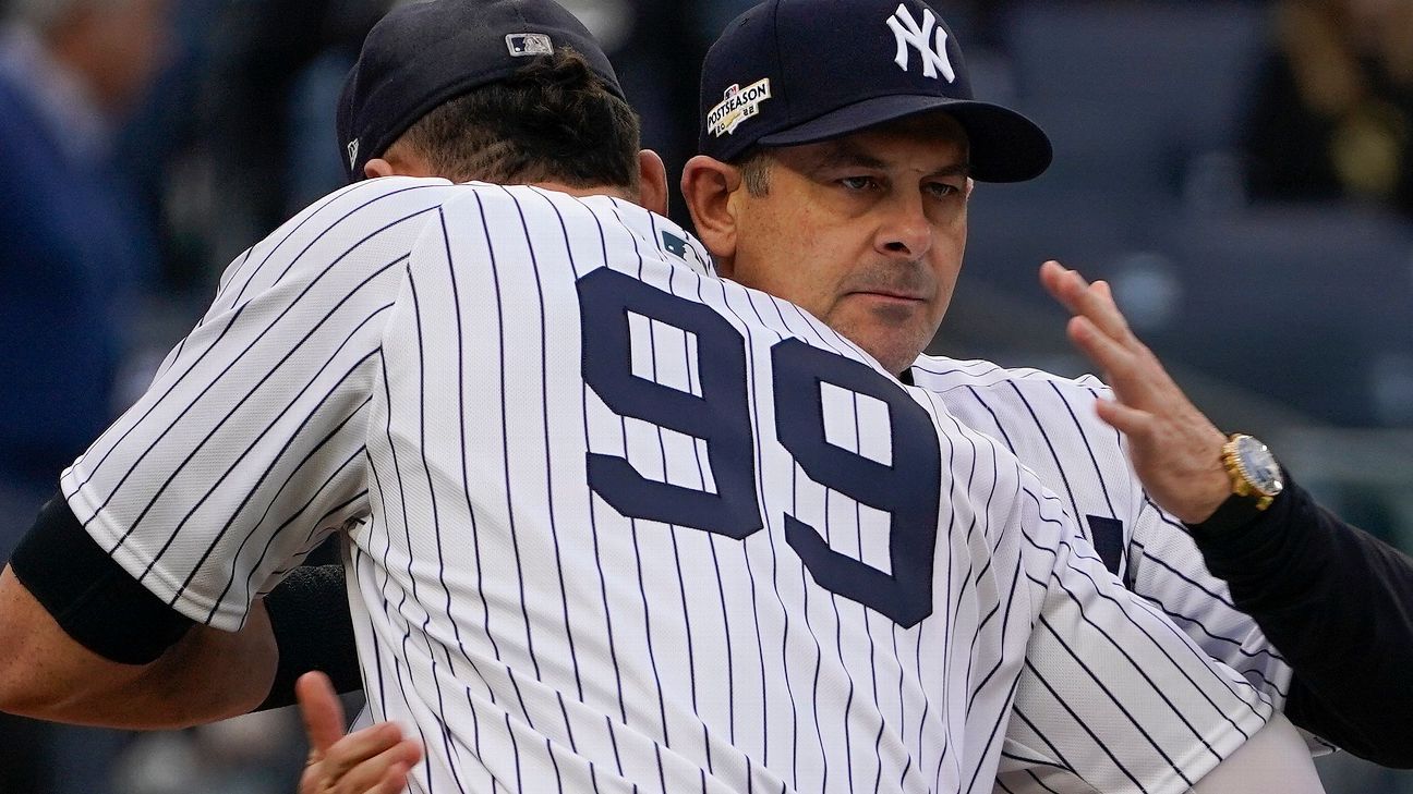 Aaron Boone y Aaron Judge liman asperezas tras desacuerdo por lesión