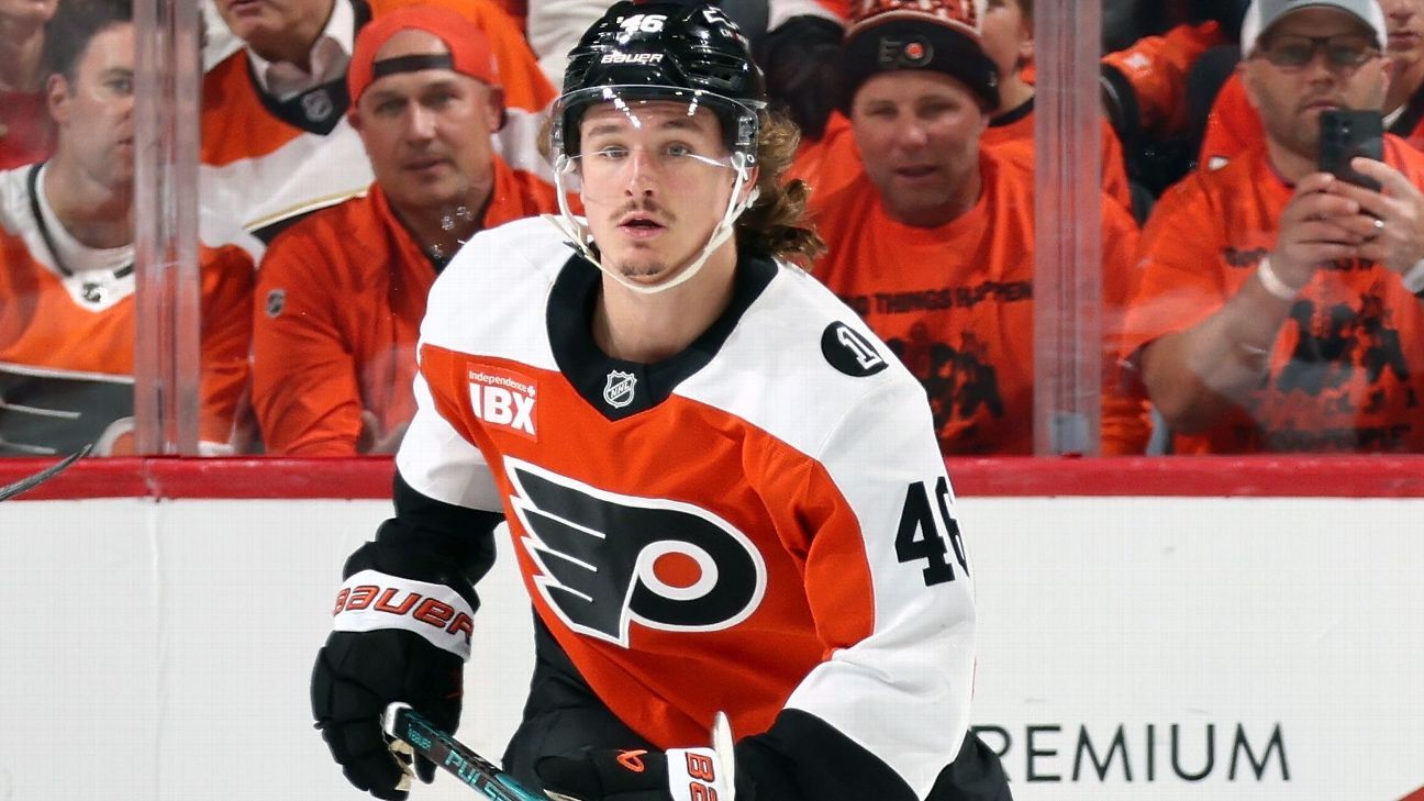 Trevor Zegras protagoniza una inusual penalización por su jersey