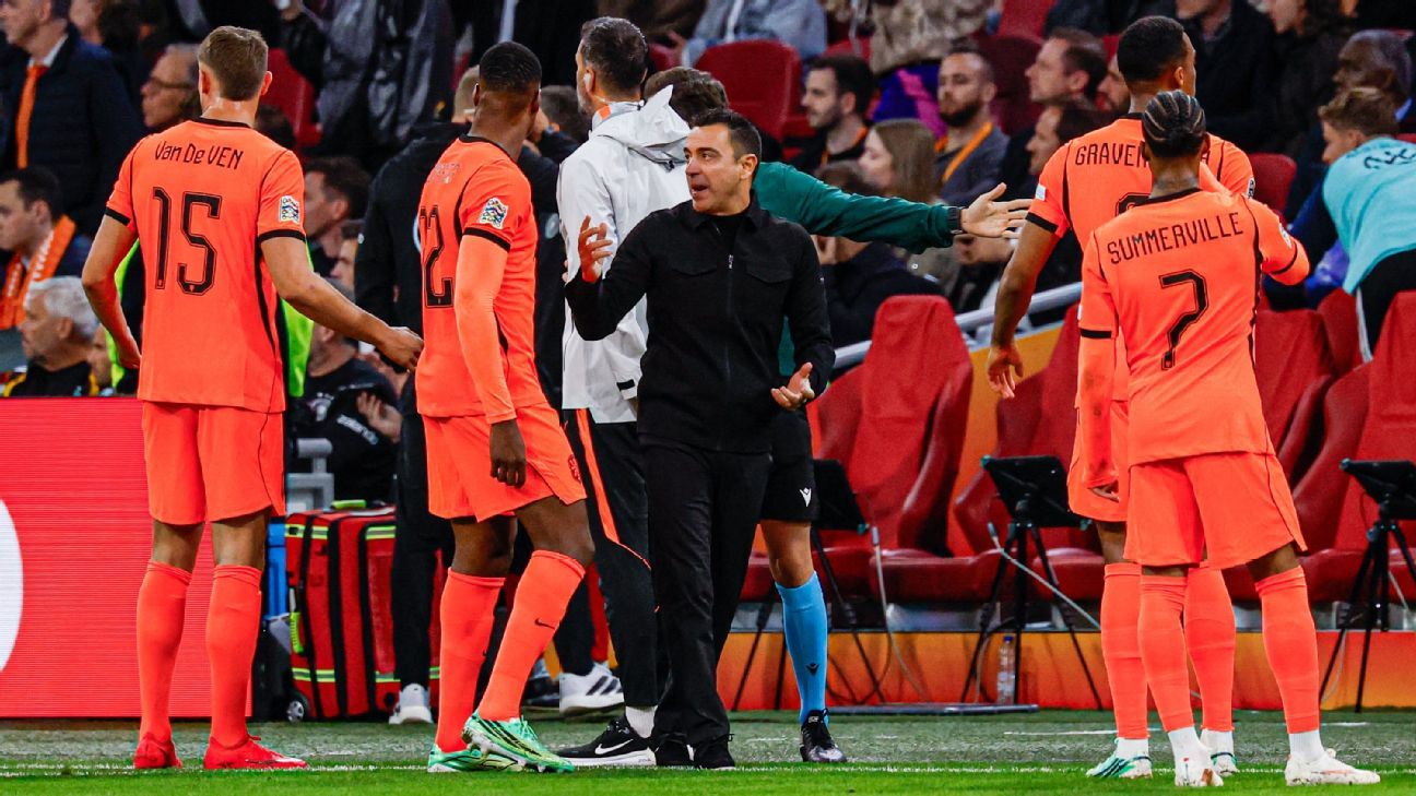 Xavi elogia el desempeño de Países Bajos tras su debut frente a Alemania