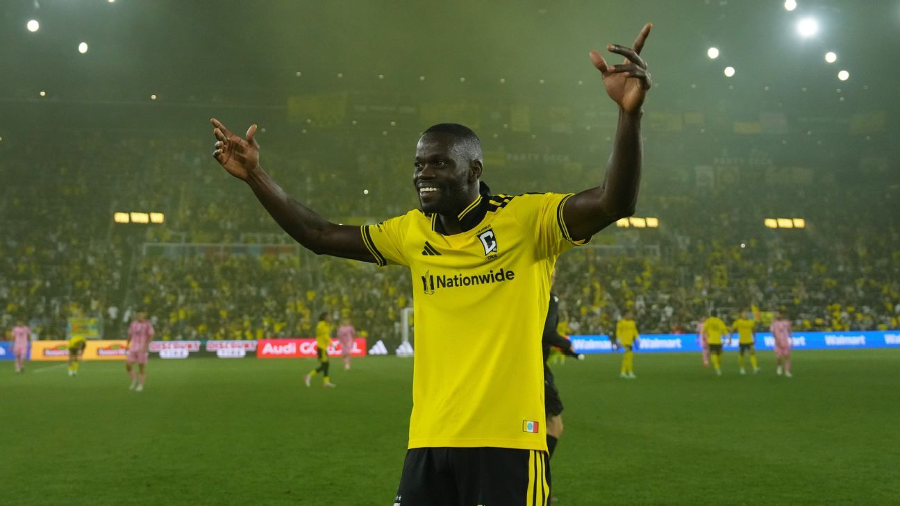 El Columbus Crew sorprende al Inter Miami con una victoria agónica