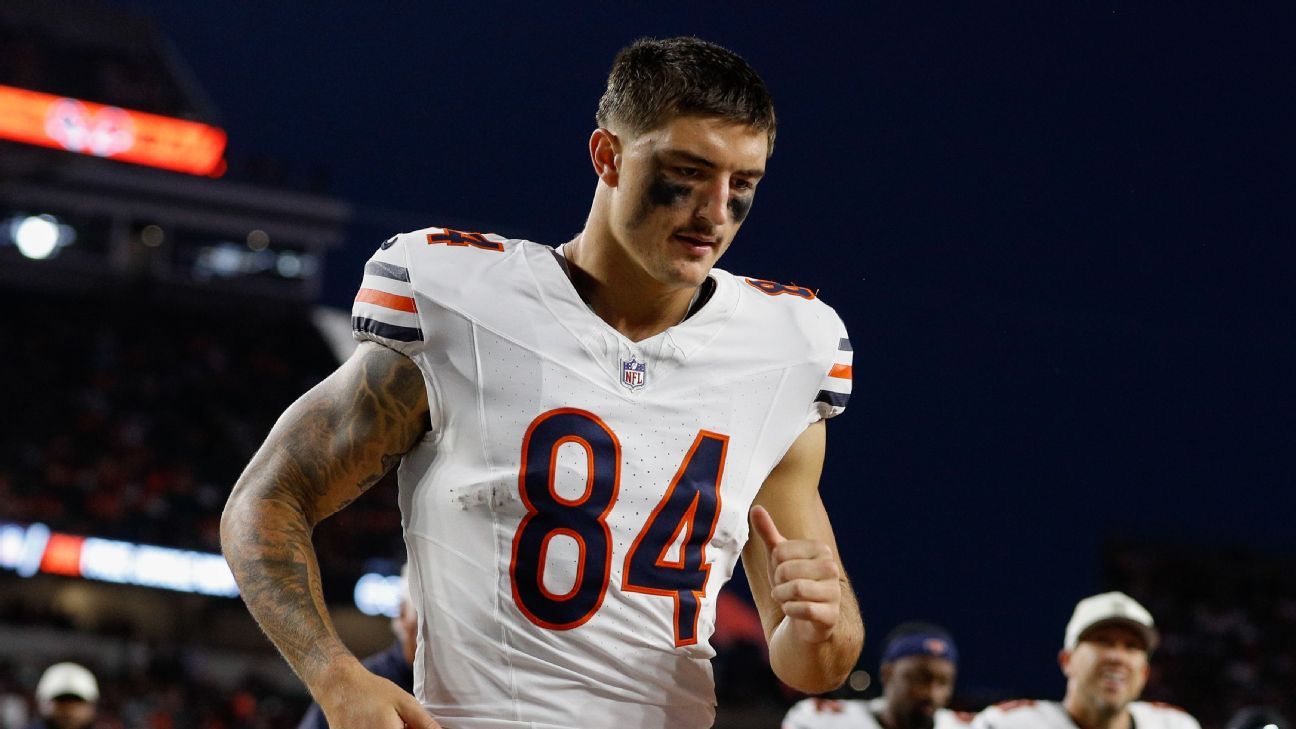 ¿Dónde está Colston Loveland? El enigma del ala cerrada de los Bears