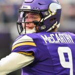 Los Giants adquieren a J.J. McCarthy en un intercambio con los Vikings