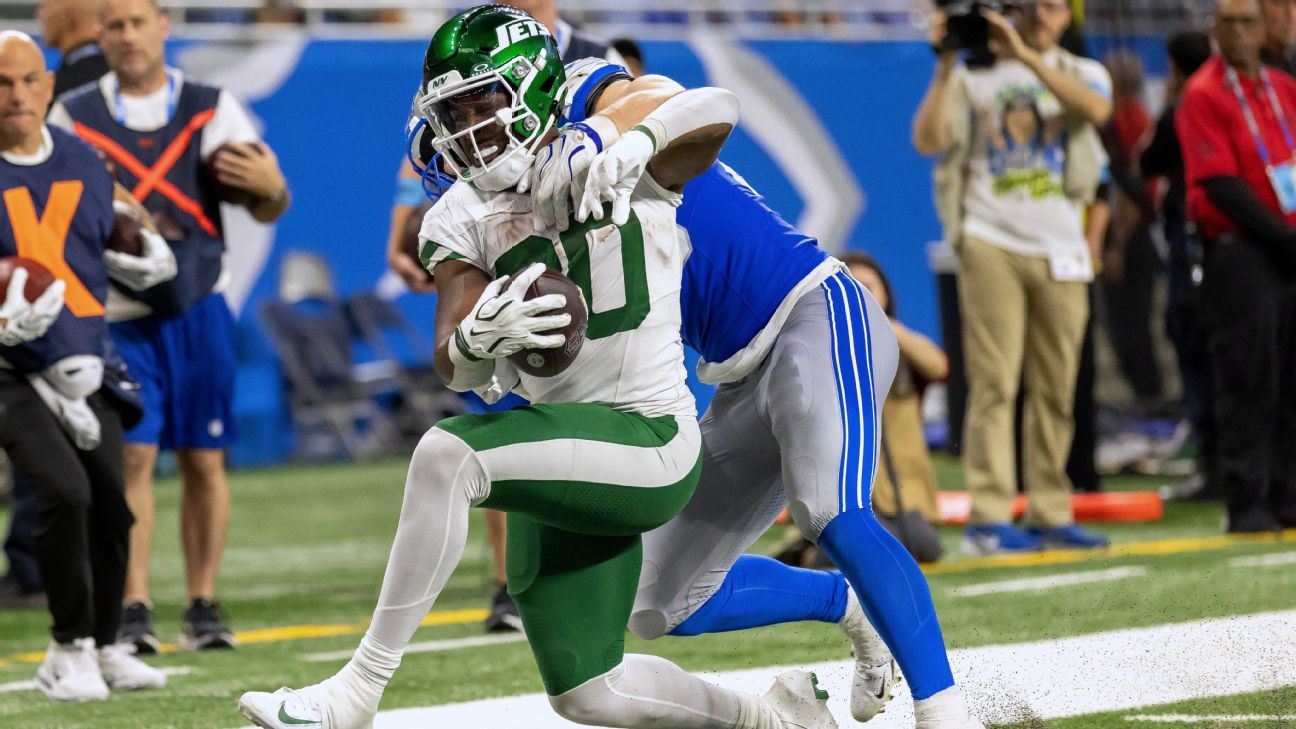 Breece Hall, baja indefinida en los Jets por lesión en el cuádriceps