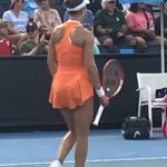 Iva Jovic durante el Australian Open 2026