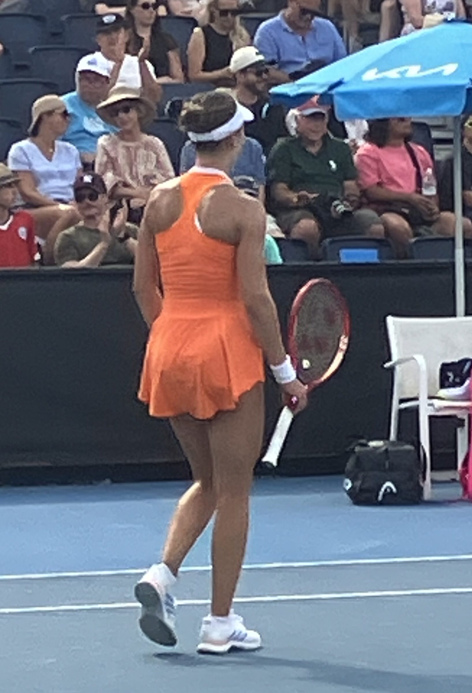 Iva Jovic durante el Australian Open 2026