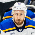 Kevin Hayes durante un partido de la NHL