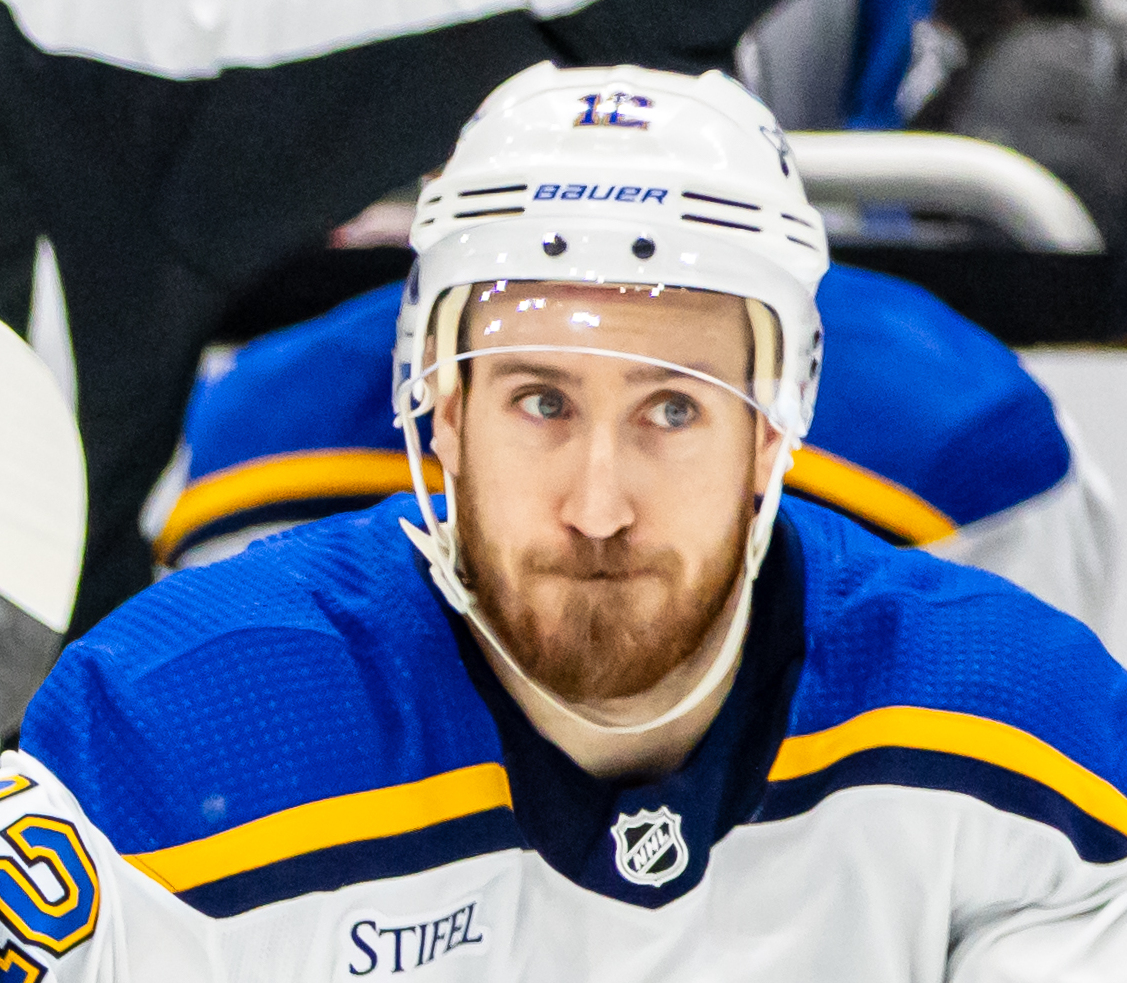 Kevin Hayes durante un partido de la NHL